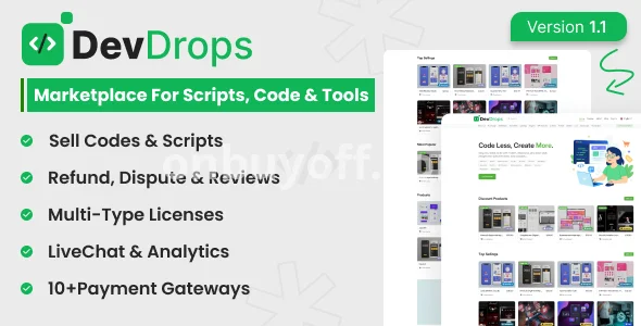 Marketplace for Scripts, Code & Tools